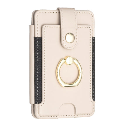 BFK03 Metal Ring Card Bag Mobile Phone Back Sticker