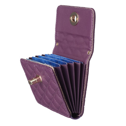 BFK09 Metal Buckle Horizontal Card Bag Mobile Phone Back Sticker