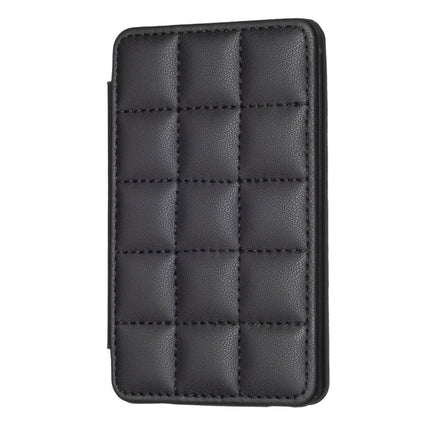 BFK01 Grid Pattern Card Bag Mobile Phone Back Sticker
