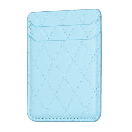 BFK11 Diamond Lattice Card Bag Mobile Phone Back Sticker