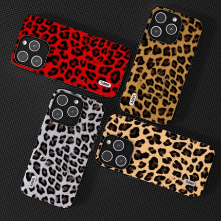 ABEEL Black Edge Leopard Phone Case, For iPhone 15 Pro Max, For iPhone 15 Pro, For iPhone 15 Plus, For iPhone 15, For iPhone 14 Plus, For iPhone 14