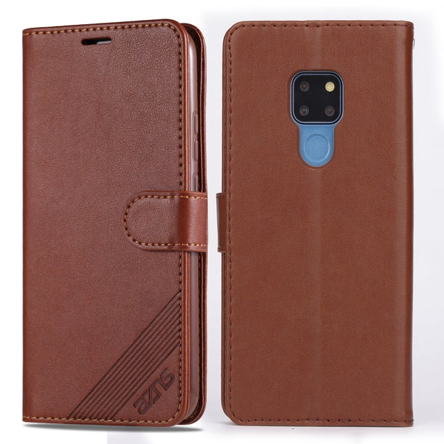 AZNS Sheepskin Texture Horizontal Flip Leather Case with Holder & Card Slots & Wallet, For Huawei Mate 20 / 20X, For Huawei Mate 20 Pro, For Huawei Mate 30 Lite / Nova 5i Pro, For Huawei Mate 30 / Mate 30 Pro, For Huawei Nova 5 / 5 Pro�����������������...