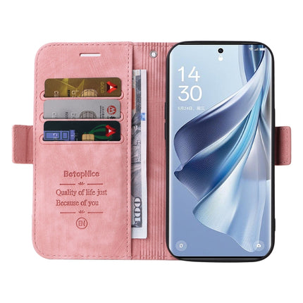 BETOPNICE Dual-side Buckle Leather Phone Case, For OPPO Reno10 5G Global/Reno10 Pro 5G Global, For OPPO Reno11 5G Global, For OPPO A58 4G, For OPPO Reno11 Pro 5G Global