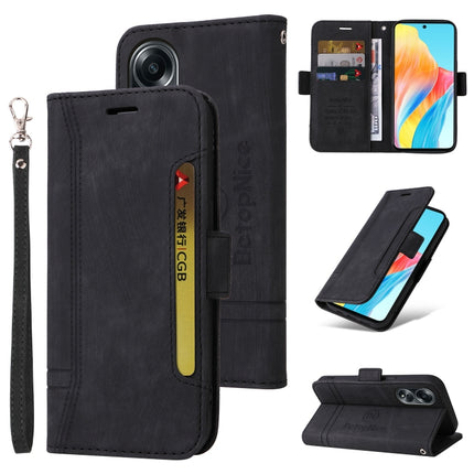 BETOPNICE Dual-side Buckle Leather Phone Case, For OPPO Reno10 5G Global/Reno10 Pro 5G Global, For OPPO Reno11 5G Global, For OPPO A58 4G, For OPPO Reno11 Pro 5G Global