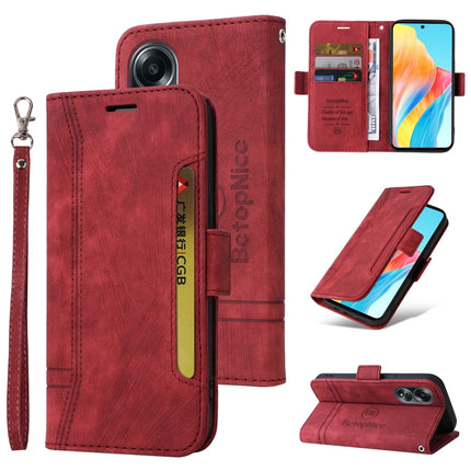BETOPNICE Dual-side Buckle Leather Phone Case, For OPPO Reno10 5G Global/Reno10 Pro 5G Global, For OPPO Reno11 5G Global, For OPPO A58 4G, For OPPO Reno11 Pro 5G Global