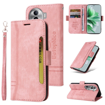 BETOPNICE Dual-side Buckle Leather Phone Case, For OPPO Reno10 5G Global/Reno10 Pro 5G Global, For OPPO Reno11 5G Global, For OPPO A58 4G, For OPPO Reno11 Pro 5G Global