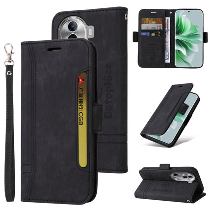 BETOPNICE Dual-side Buckle Leather Phone Case, For OPPO Reno10 5G Global/Reno10 Pro 5G Global, For OPPO Reno11 5G Global, For OPPO A58 4G, For OPPO Reno11 Pro 5G Global