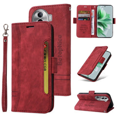 BETOPNICE Dual-side Buckle Leather Phone Case, For OPPO Reno11 5G Global, For OPPO A58 4G, For OPPO Reno10 5G Global/Reno10 Pro 5G Global, For OPPO Reno11 Pro 5G Global