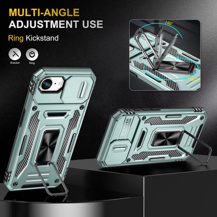 Armor PC + TPU Camera Shield Phone Case, For iPhone 17e / 16e, For iPhone 17 Pro Max, For iPhone 17 Pro