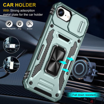 Armor PC + TPU Camera Shield Phone Case, For iPhone 17e / 16e, For iPhone 17 Pro Max, For iPhone 17 Pro
