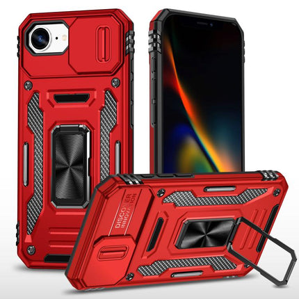 Armor PC + TPU Camera Shield Phone Case, For iPhone 18 Pro / 17 Pro, For iPhone 18 Pro Max / 17 Pro Max, For iPhone 17e / 16e