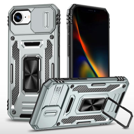 Armor PC + TPU Camera Shield Phone Case, For iPhone 17e / 16e, For iPhone 17 Pro Max, For iPhone 17 Pro
