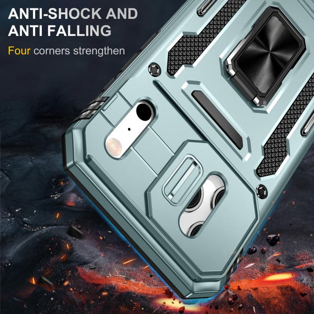 Armor PC + TPU Camera Shield Phone Case, For iPhone 17 Pro Max, For iPhone 17 Pro, For iPhone 17