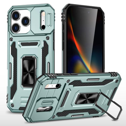 Armor PC + TPU Camera Shield Phone Case, For iPhone 17e / 16e, For iPhone 17 Pro Max, For iPhone 17 Pro