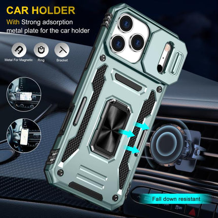Armor PC + TPU Camera Shield Phone Case, For iPhone 18 Pro / 17 Pro, For iPhone 18 Pro Max / 17 Pro Max, For iPhone 17e / 16e