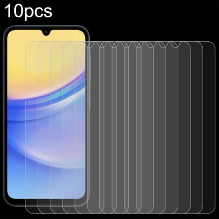 10pcs 0.26mm 9H 2.5D Tempered Glass Film, For Samsung Galaxy M06 5G, For Samsung Galaxy F06 5G, For Samsung Galaxy A06 5G, For Samsung Galaxy A35 / M35 / A36, For Samsung Galaxy A05s / M14 4G, For Samsung Galaxy F14 4G, For Samsung Galaxy S24 FE 5G    ...