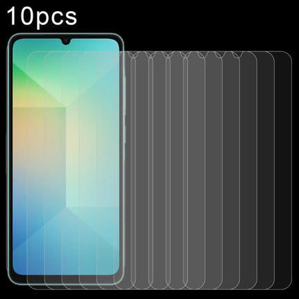10pcs 0.26mm 9H 2.5D Tempered Glass Film, For Samsung Galaxy M06 5G, For Samsung Galaxy F06 5G, For Samsung Galaxy A06 5G, For Samsung Galaxy A35 / M35 / A36, For Samsung Galaxy A05s / M14 4G, For Samsung Galaxy F14 4G, For Samsung Galaxy S24 FE 5G    ...