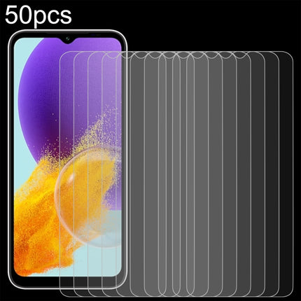 50pcs 0.26mm 9H 2.5D Tempered Glass Film, For Samsung Galaxy M06 5G, For Samsung Galaxy F06 5G, For Samsung Galaxy A06 5G, For Samsung Galaxy A35 / M35 / A36, For Samsung Galaxy A05s / M14 4G, For Samsung Galaxy F14 4G, For Samsung Galaxy S24 FE 5G    ...