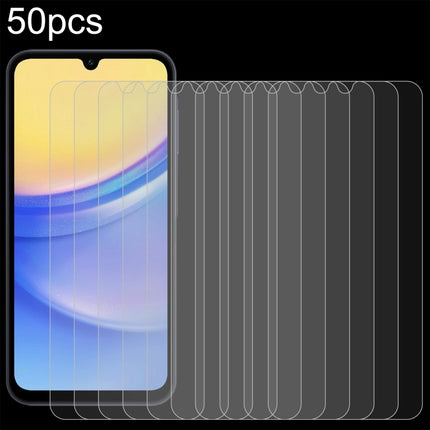 50pcs 0.26mm 9H 2.5D Tempered Glass Film, For Samsung Galaxy M06 5G, For Samsung Galaxy F06 5G, For Samsung Galaxy A06 5G, For Samsung Galaxy A35 / M35 / A36, For Samsung Galaxy A05s / M14 4G, For Samsung Galaxy F14 4G, For Samsung Galaxy S24 FE 5G    ...