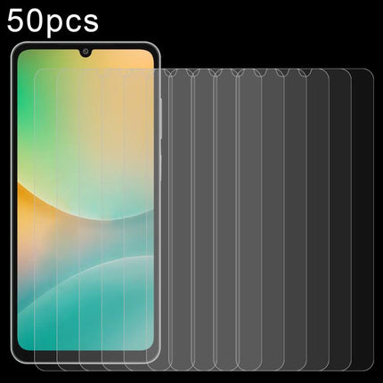 50pcs 0.26mm 9H 2.5D Tempered Glass Film, For Samsung Galaxy M06 5G, For Samsung Galaxy F06 5G, For Samsung Galaxy A06 5G, For Samsung Galaxy A35 / M35 / A36, For Samsung Galaxy A05s / M14 4G, For Samsung Galaxy F14 4G, For Samsung Galaxy S24 FE 5G    ...