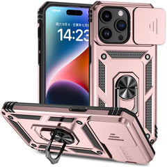 Sliding Camshield Holder Phone Case, For iPhone 15 Pro Max, For iPhone 15 Pro, For iPhone 15 Plus, For iPhone 15