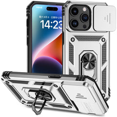 Sliding Camshield Holder Phone Case, For iPhone 15 Pro Max, For iPhone 15 Pro, For iPhone 15 Plus, For iPhone 15