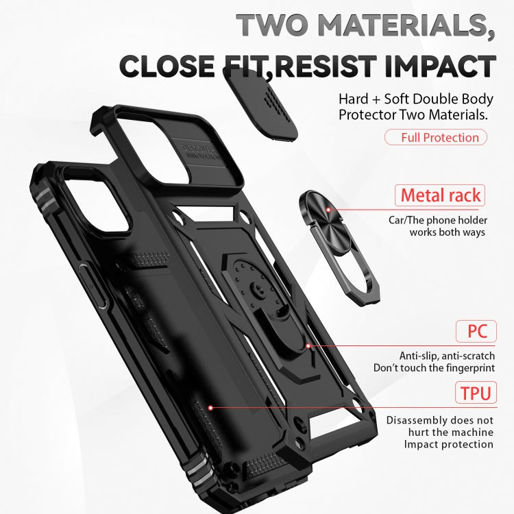 Sliding Camshield Holder Phone Case, For iPhone 15
