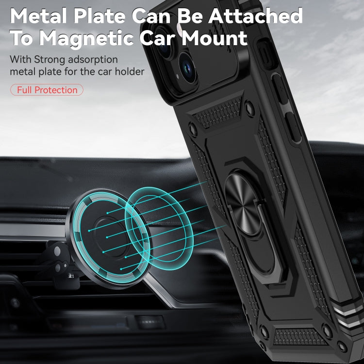 Sliding Camshield Holder Phone Case, For iPhone 15