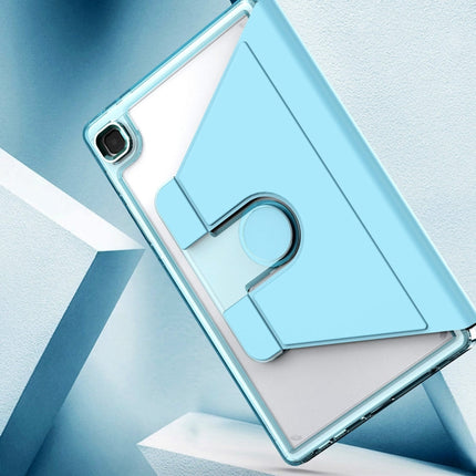 Clear 360 Rotation Stand Smart Leather Tablet Case, For Samsung Galaxy Tab A7 Lite T220, For Samsung Galaxy Tab A8