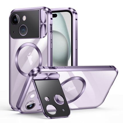 Large Window Holder MagSafe Magnetic Metal Phone Case, For iPhone 15 Pro Max, For iPhone 14, For iPhone 15 Pro, For iPhone 14 Pro, For iPhone 15