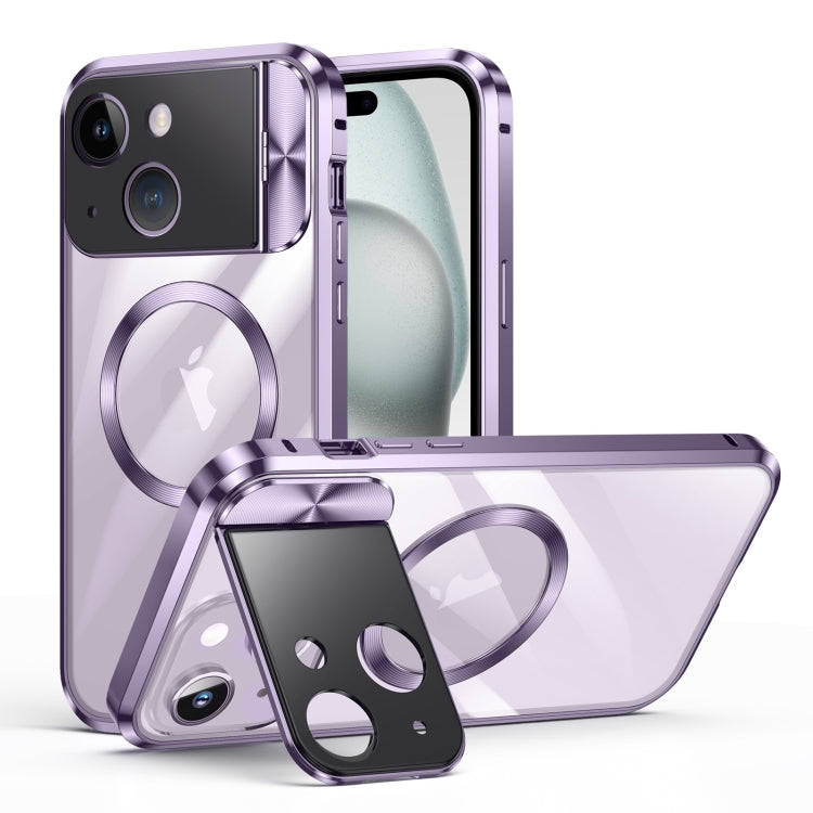Large Window Holder MagSafe Magnetic Metal Phone Case