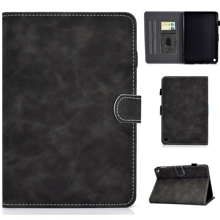 Cowhide Texture Smart Leather Tablet Case, For Amazon Fire Max 11 2023