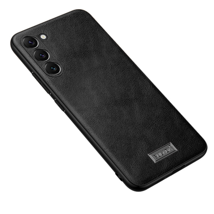 SULADA Shockproof TPU Hybrid Handmade Leather Phone Case, For Samsung Galaxy S24+ 5G, For Samsung Galaxy S24 5G, For Samsung Galaxy S23 Ultra 5G, For Samsung Galaxy S23+ 5G