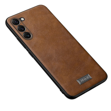SULADA Shockproof TPU Hybrid Handmade Leather Phone Case