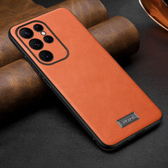 SULADA Shockproof TPU Hybrid Handmade Leather Phone Case, For Samsung Galaxy S25 5G, For Samsung Galaxy S25+ 5G, For Samsung Galaxy S25 Ultra 5G, For Samsung Galaxy S24 Ultra 5G