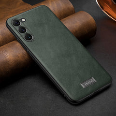 SULADA Shockproof TPU Hybrid Handmade Leather Phone Case, For Samsung Galaxy S25 5G, For Samsung Galaxy S25+ 5G, For Samsung Galaxy S25 Ultra 5G, For Samsung Galaxy S24 Ultra 5G