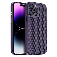 Honeycomb Radiating PC Phone Case, For iPhone 14 Pro Max, For iPhone 13 Pro Max, For iPhone 13 Pro