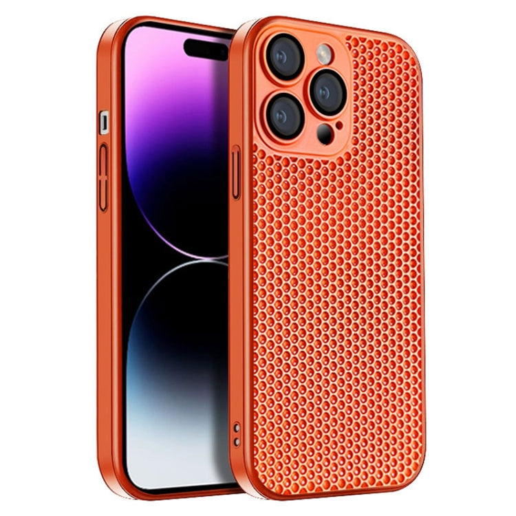 Honeycomb Radiating PC Phone Case, For iPhone 14 Pro Max, For iPhone 13 Pro Max, For iPhone 13 Pro