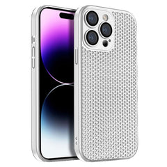 Honeycomb Radiating PC Phone Case, For iPhone 14 Plus, For iPhone 14, For iPhone 14 Pro, For iPhone 14 Pro Max