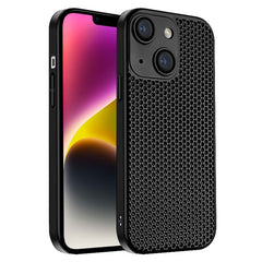 Honeycomb Radiating PC Phone Case, For iPhone 14 Plus, For iPhone 14, For iPhone 14 Pro, For iPhone 14 Pro Max