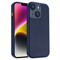 Honeycomb Radiating PC Phone Case, For iPhone 14 Plus, For iPhone 14, For iPhone 14 Pro, For iPhone 14 Pro Max