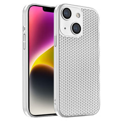 Honeycomb Radiating PC Phone Case, For iPhone 14 Plus, For iPhone 14, For iPhone 14 Pro, For iPhone 14 Pro Max