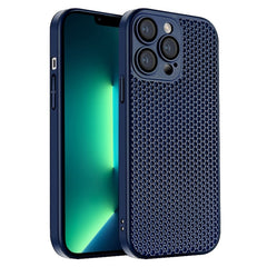 Honeycomb Radiating PC Phone Case, For iPhone 13 Pro Max, For iPhone 13 Pro, For iPhone 13, For iPhone 12