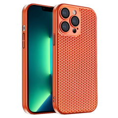 Honeycomb Radiating PC Phone Case, For iPhone 13 Pro Max, For iPhone 13 Pro, For iPhone 13, For iPhone 12