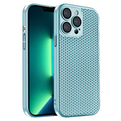 Honeycomb Radiating PC Phone Case, For iPhone 13 Pro Max, For iPhone 13 Pro, For iPhone 13, For iPhone 12