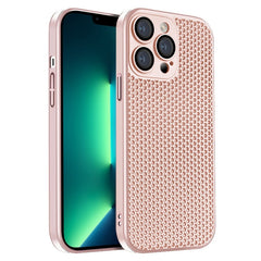 Honeycomb Radiating PC Phone Case, For iPhone 13 Pro Max, For iPhone 13 Pro, For iPhone 13, For iPhone 12