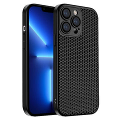 Honeycomb Radiating PC Phone Case, For iPhone 13 Pro Max, For iPhone 13 Pro, For iPhone 13, For iPhone 12