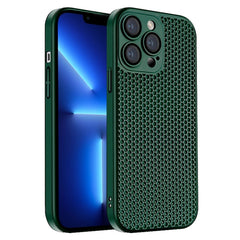 Honeycomb Radiating PC Phone Case, For iPhone 13 Pro Max, For iPhone 13 Pro, For iPhone 13, For iPhone 12