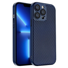 Honeycomb Radiating PC Phone Case, For iPhone 13 Pro Max, For iPhone 13 Pro, For iPhone 13, For iPhone 12