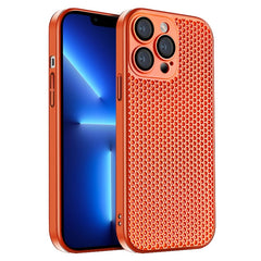 Honeycomb Radiating PC Phone Case, For iPhone 13 Pro Max, For iPhone 13 Pro, For iPhone 13, For iPhone 12